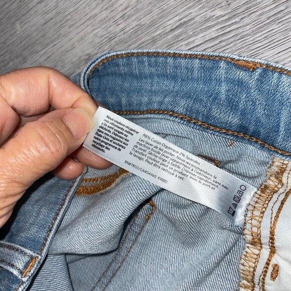 Eileen Fisher Jeans Women’s Plus 16W Wide Leg Cropped Denim Pants Blue Stretch - Picture 7 of 13